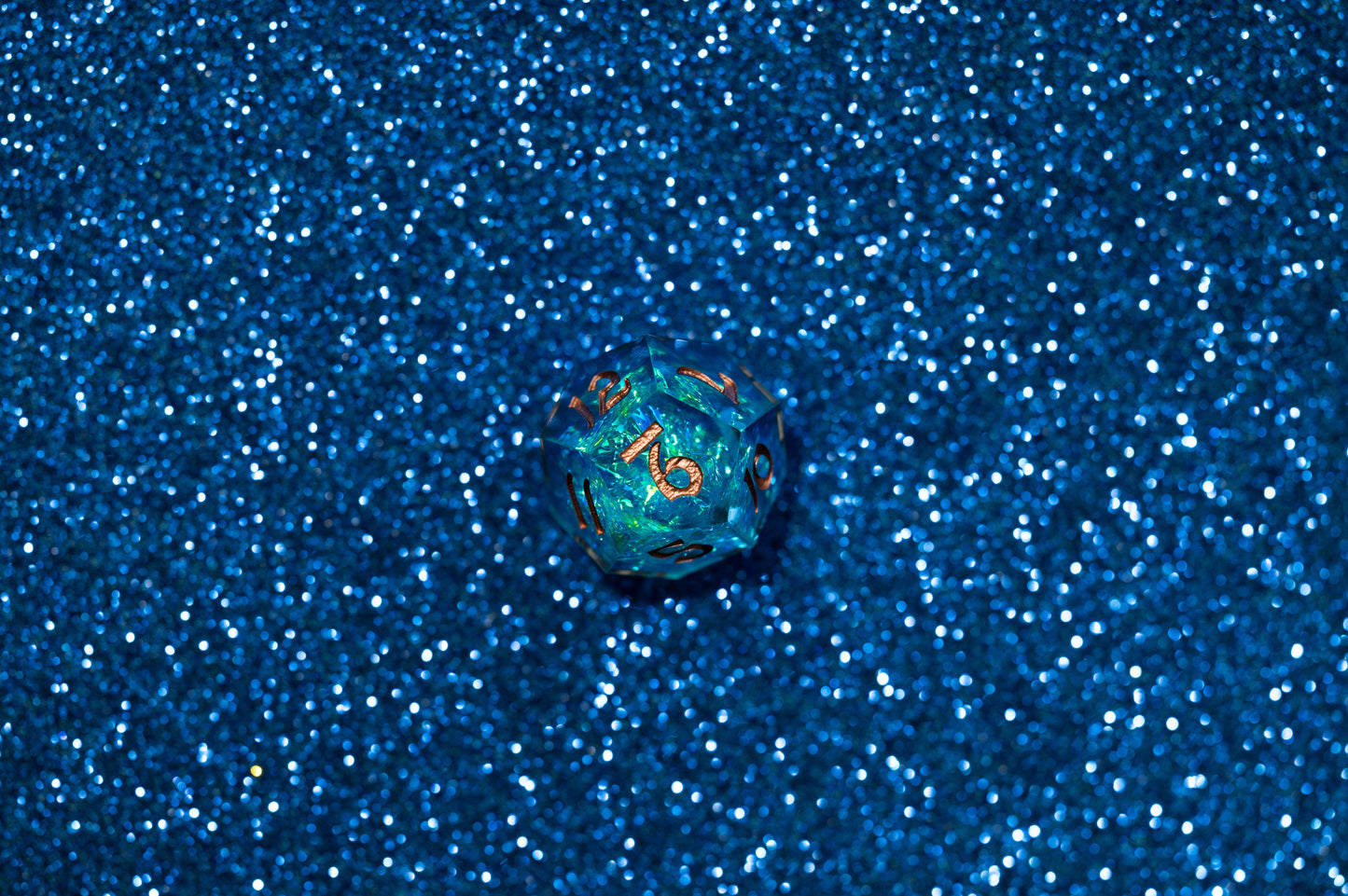 Shop Captured Magic - Blue & Gold at Dragonheart Dice