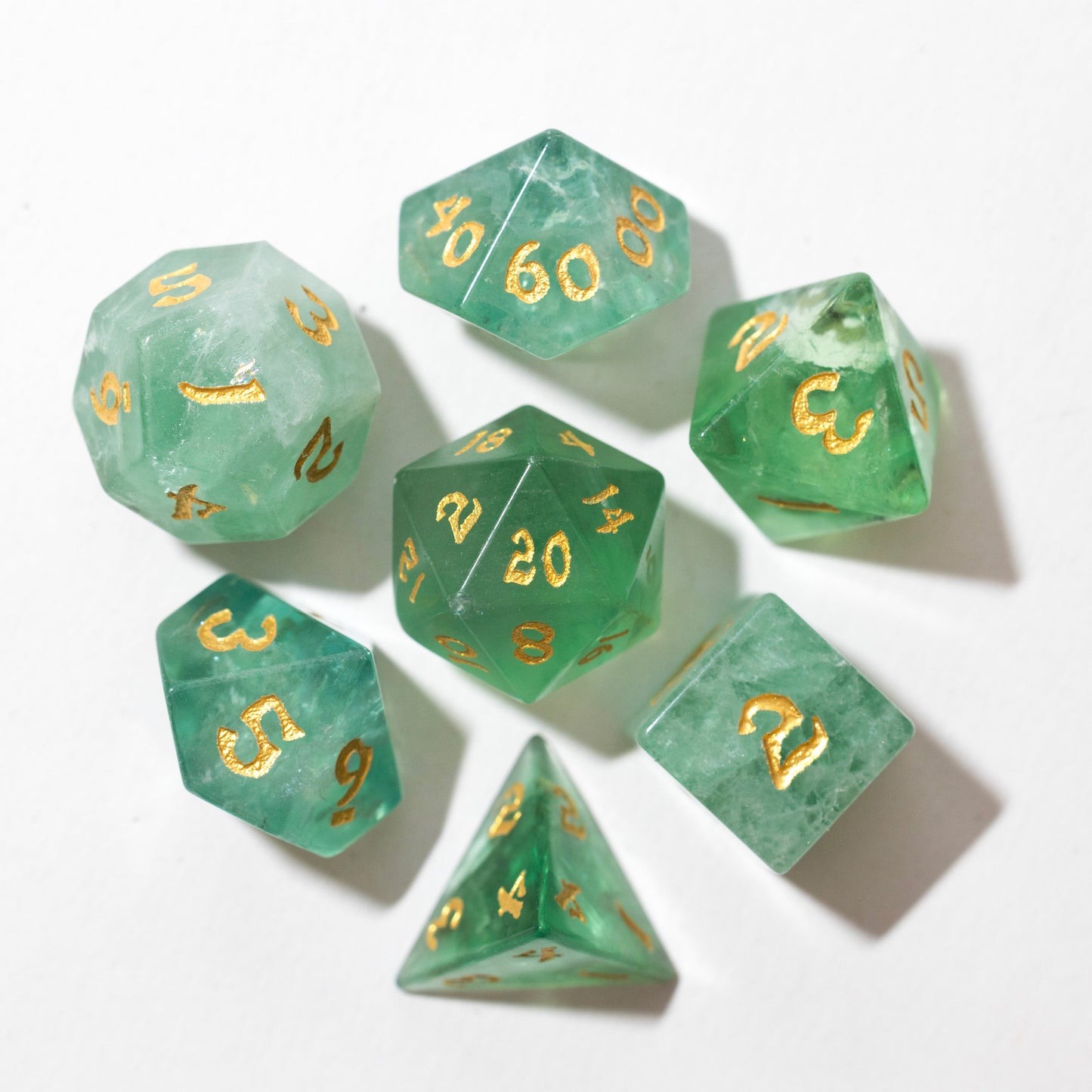 Shop Green Fluorite at Dragonheart Dice
