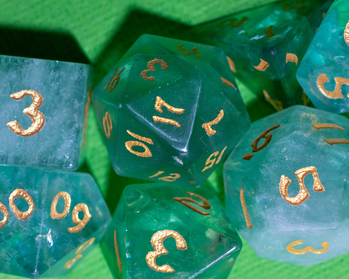 Shop Green Fluorite at Dragonheart Dice
