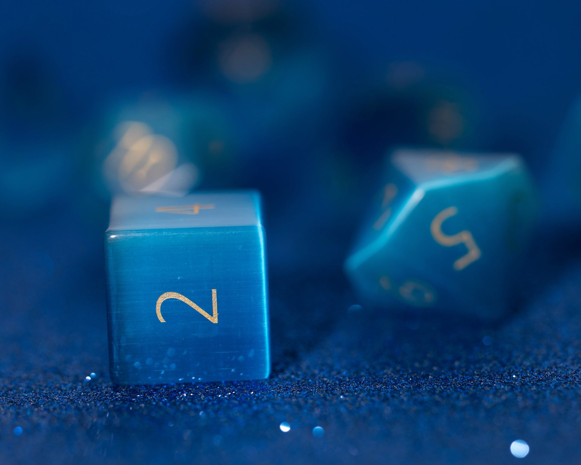 Shop Aquamarine Cat's Eye at Dragonheart Dice