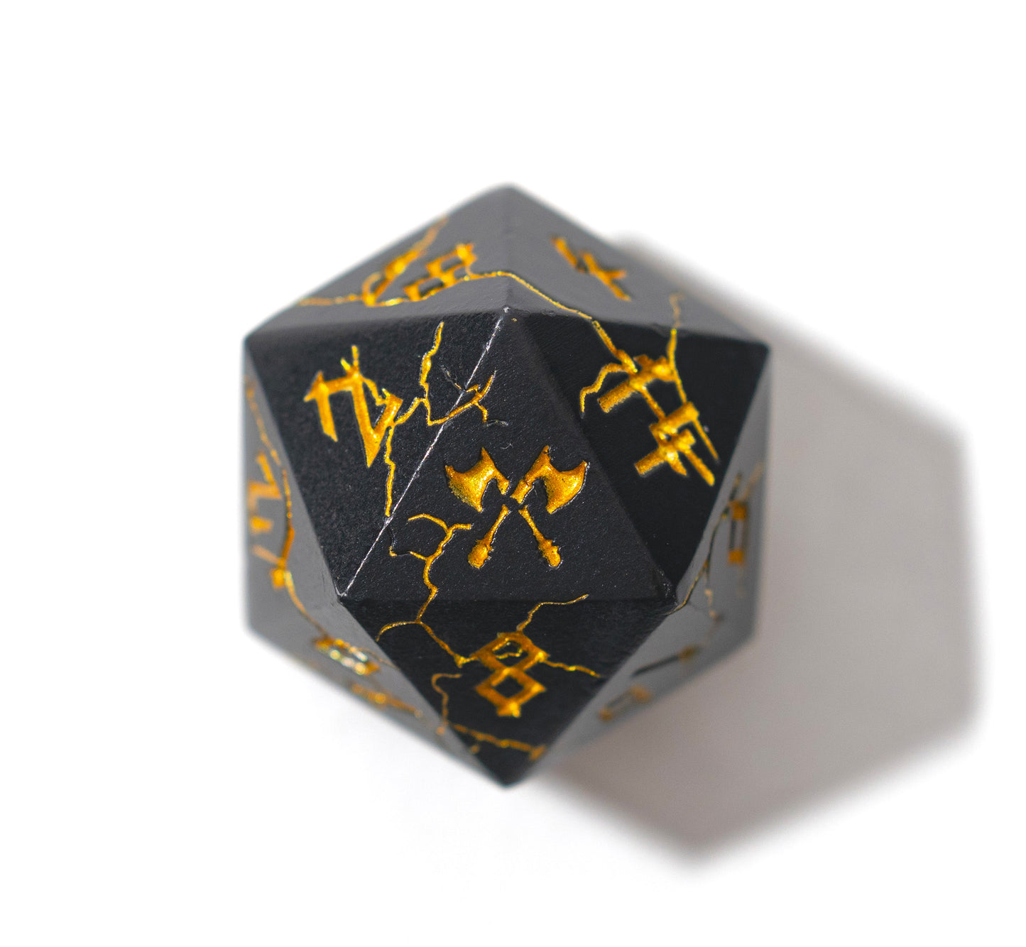 Shop Barbarian Dice - Black & Gold at Dragonheart Dice