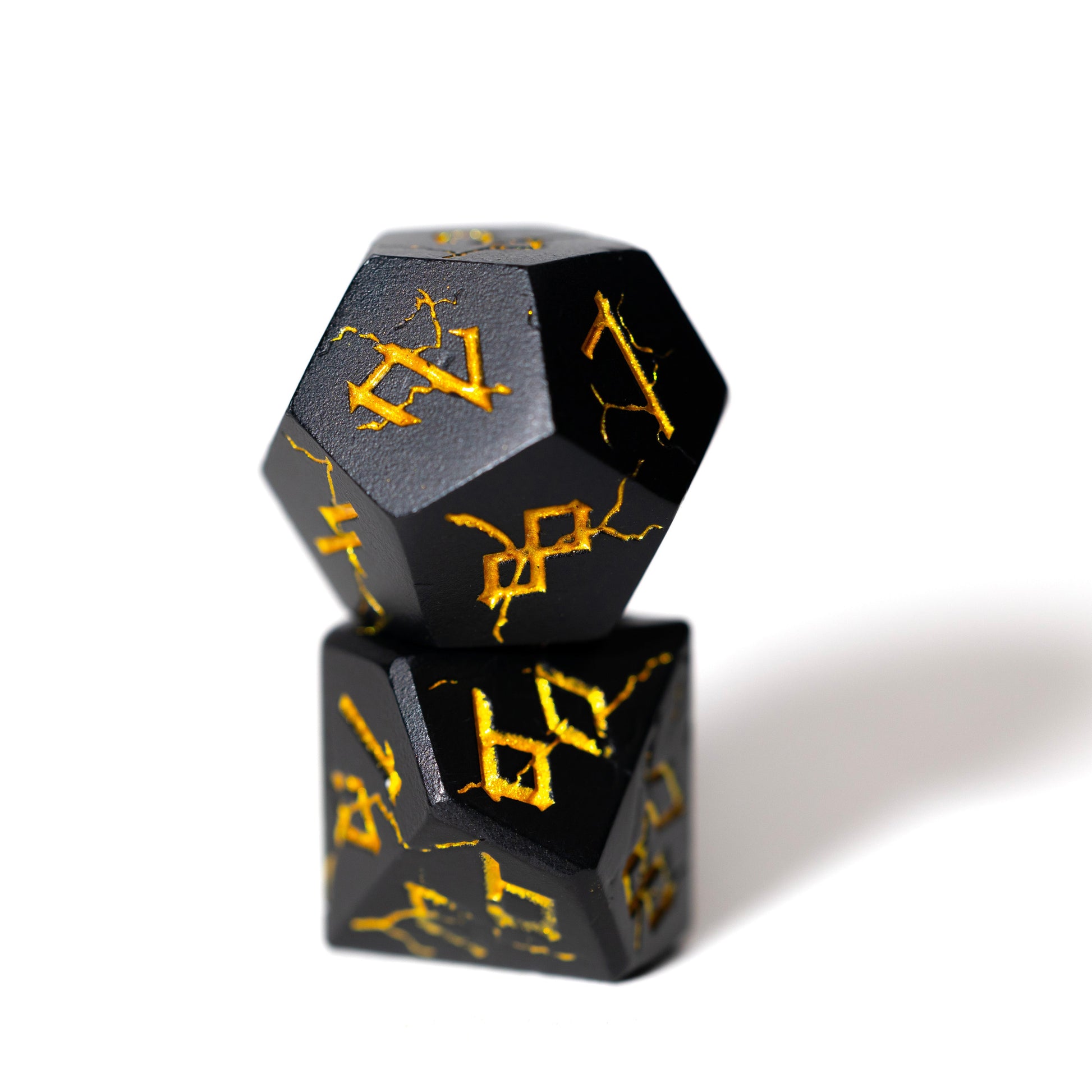 Shop Barbarian Dice - Black & Gold at Dragonheart Dice