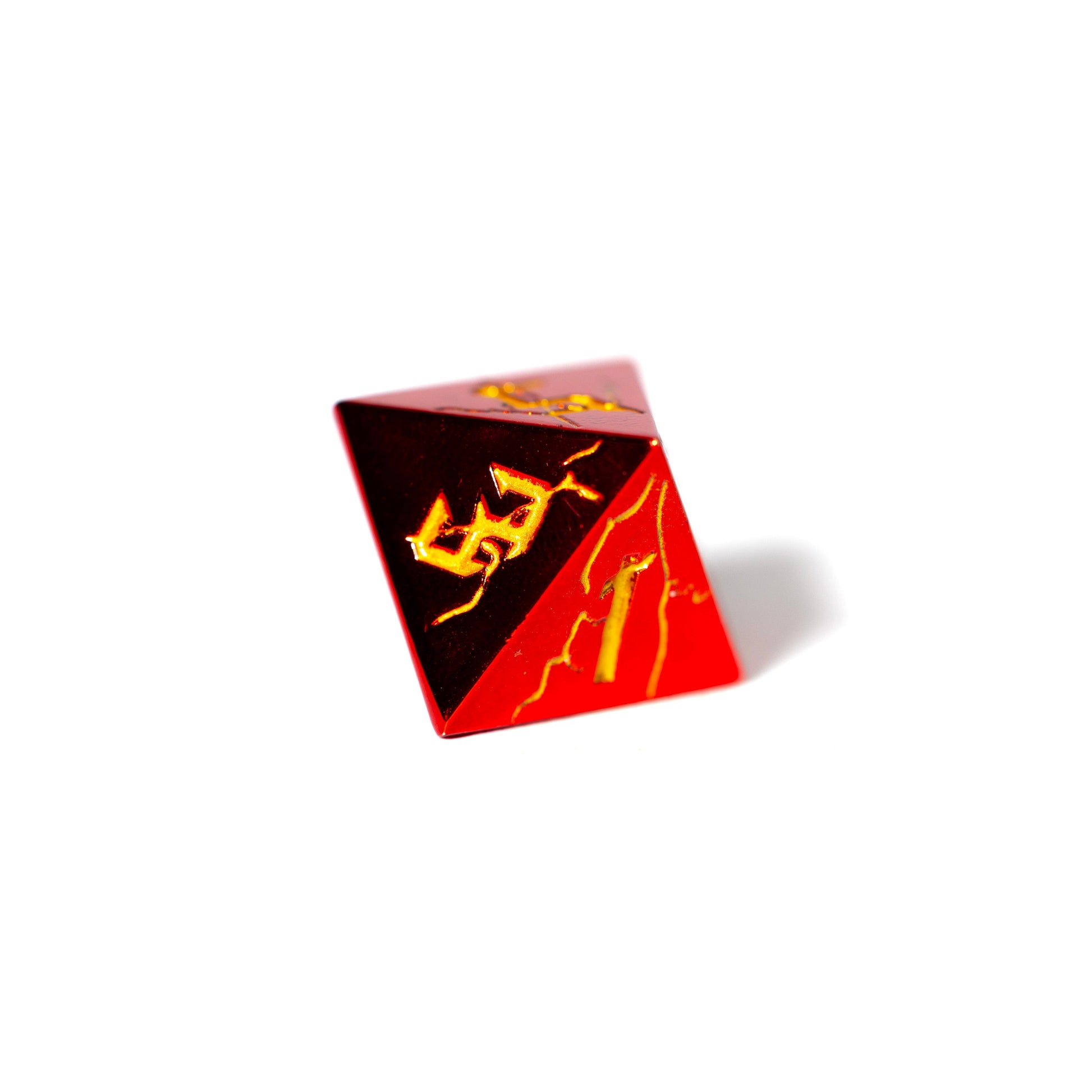 Shop Barbarian Dice - Red & Gold at Dragonheart Dice
