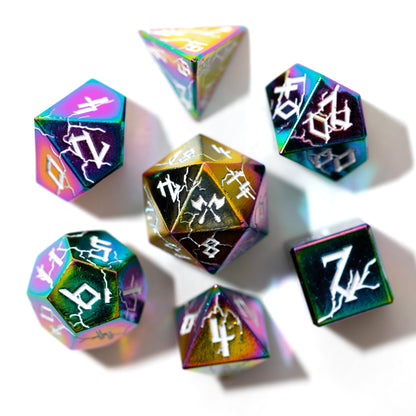 Shop Barbarian Dice - Rainbow at Dragonheart Dice