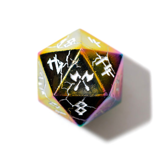 Shop Barbarian Dice - Rainbow at Dragonheart Dice