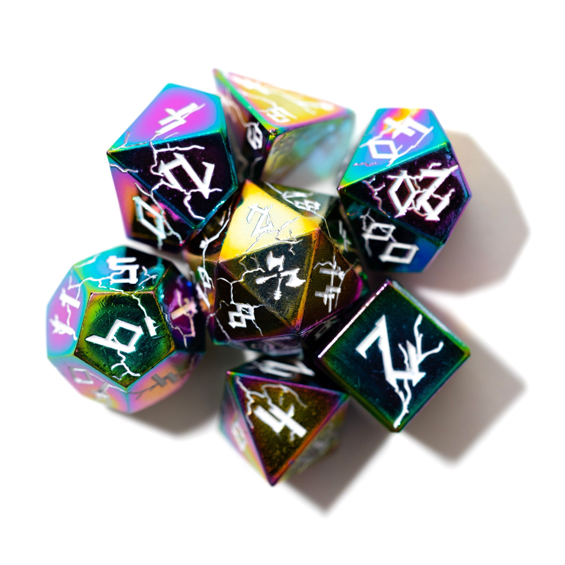 Shop Barbarian Dice - Rainbow at Dragonheart Dice