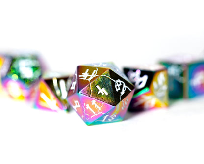Shop Barbarian Dice - Rainbow at Dragonheart Dice
