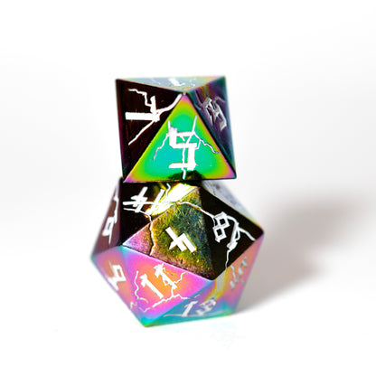 Shop Barbarian Dice - Rainbow at Dragonheart Dice