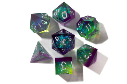 Shop Captured Magic - Purple & Green at Dragonheart Dice