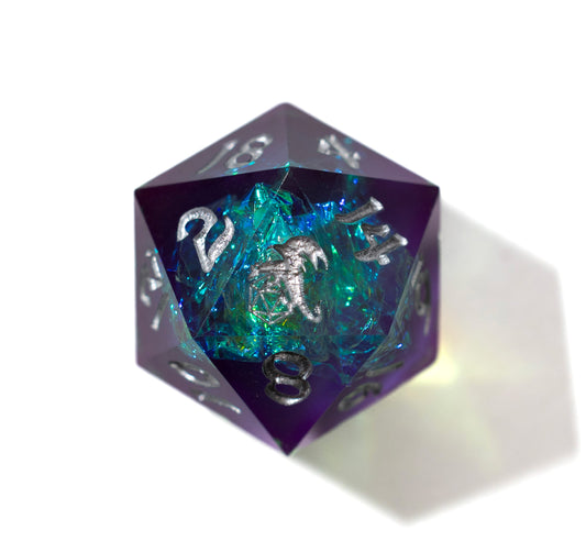 Shop Captured Magic - Purple & Green at Dragonheart Dice