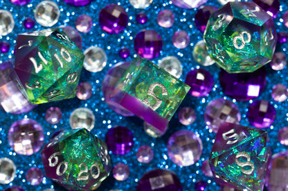 Shop Captured Magic - Purple & Green at Dragonheart Dice