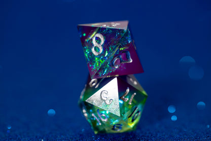Shop Captured Magic - Purple & Green at Dragonheart Dice