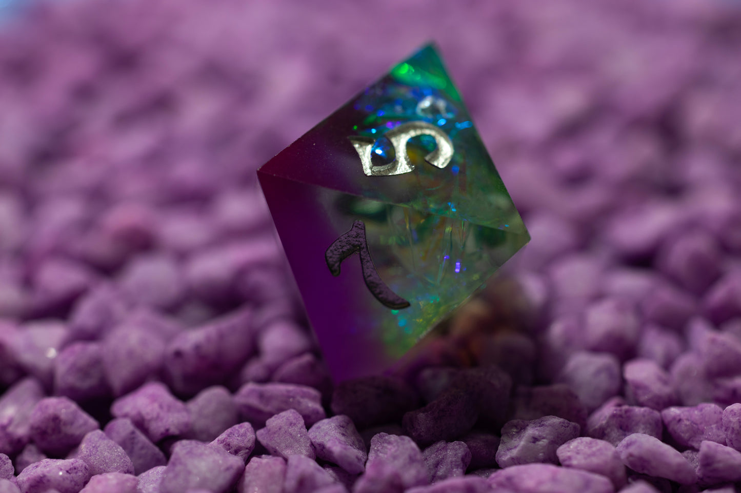 Shop Captured Magic - Purple & Green at Dragonheart Dice