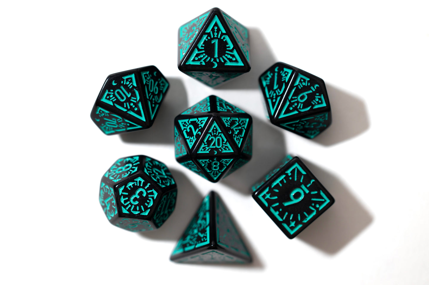 Shop Cyan Dawn Stars at Dragonheart Dice