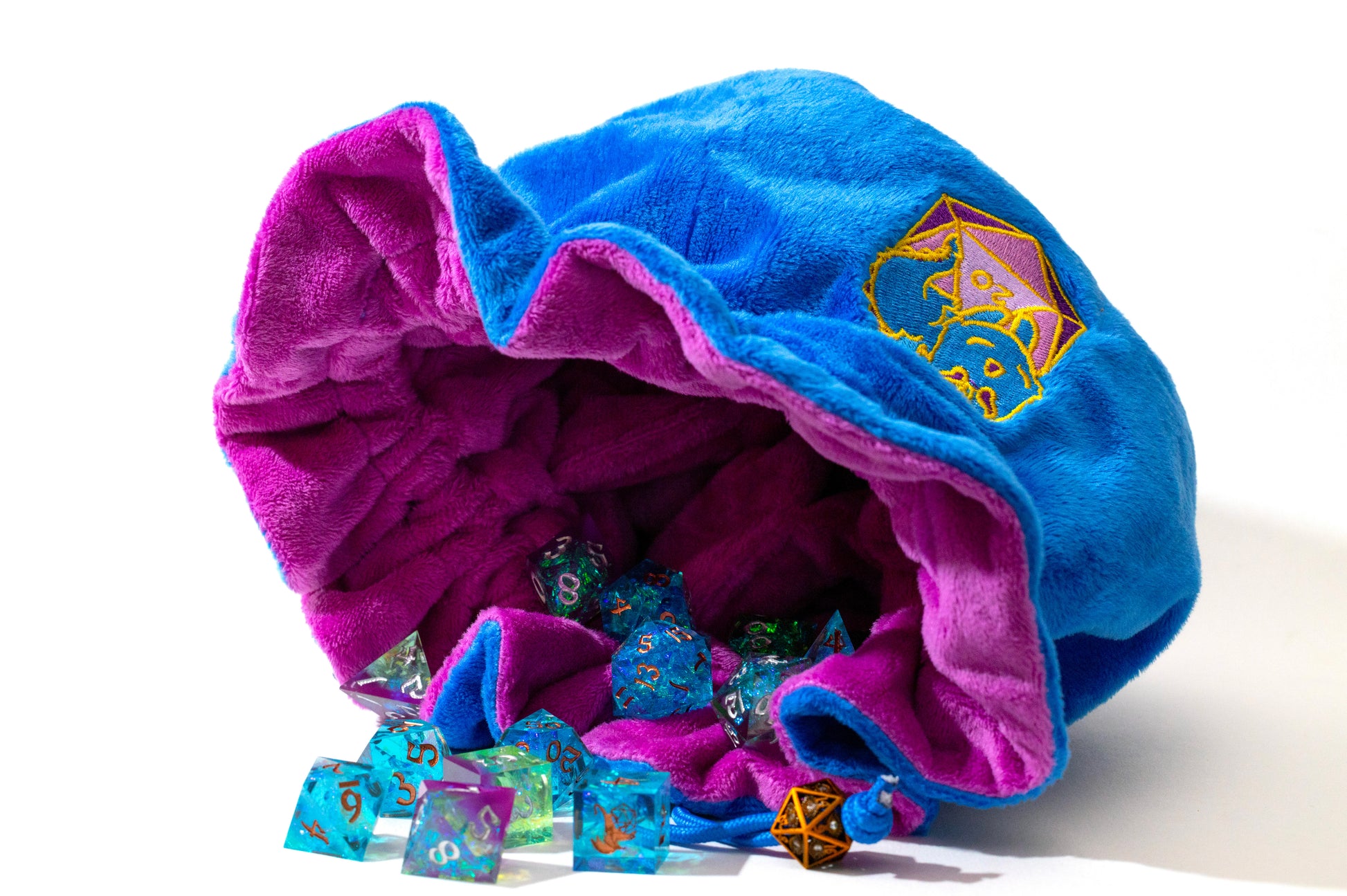 Shop Whimsy Wyrm's Treasure Trove Dice Bag at Dragonheart Dice