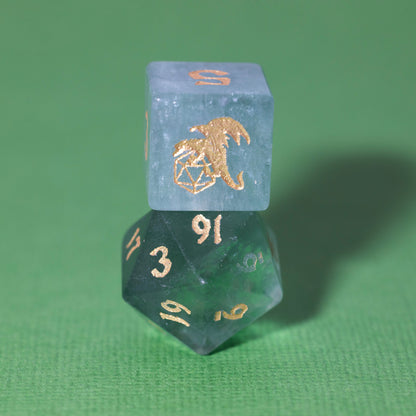 Shop Green Fluorite at Dragonheart Dice