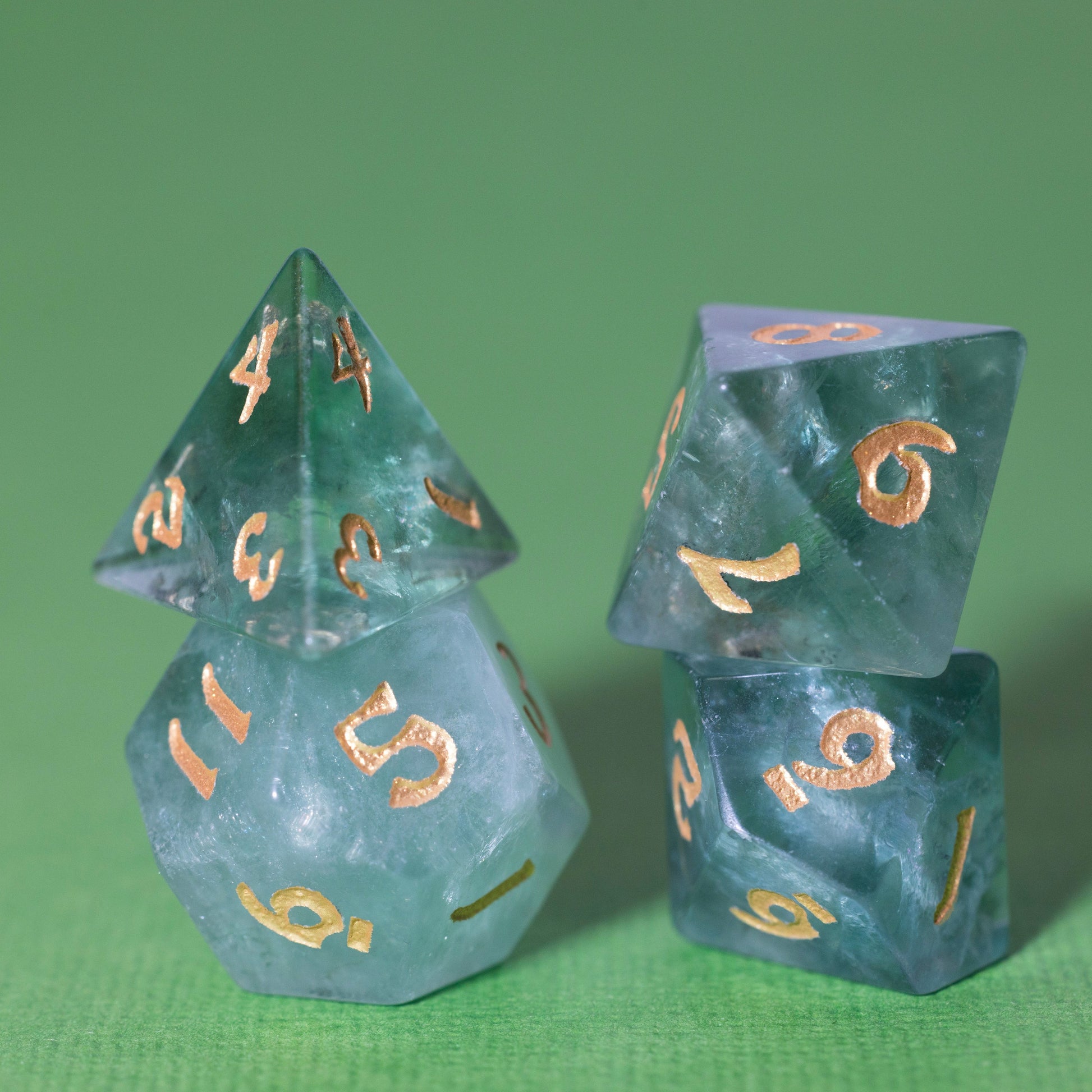 Shop Green Fluorite at Dragonheart Dice