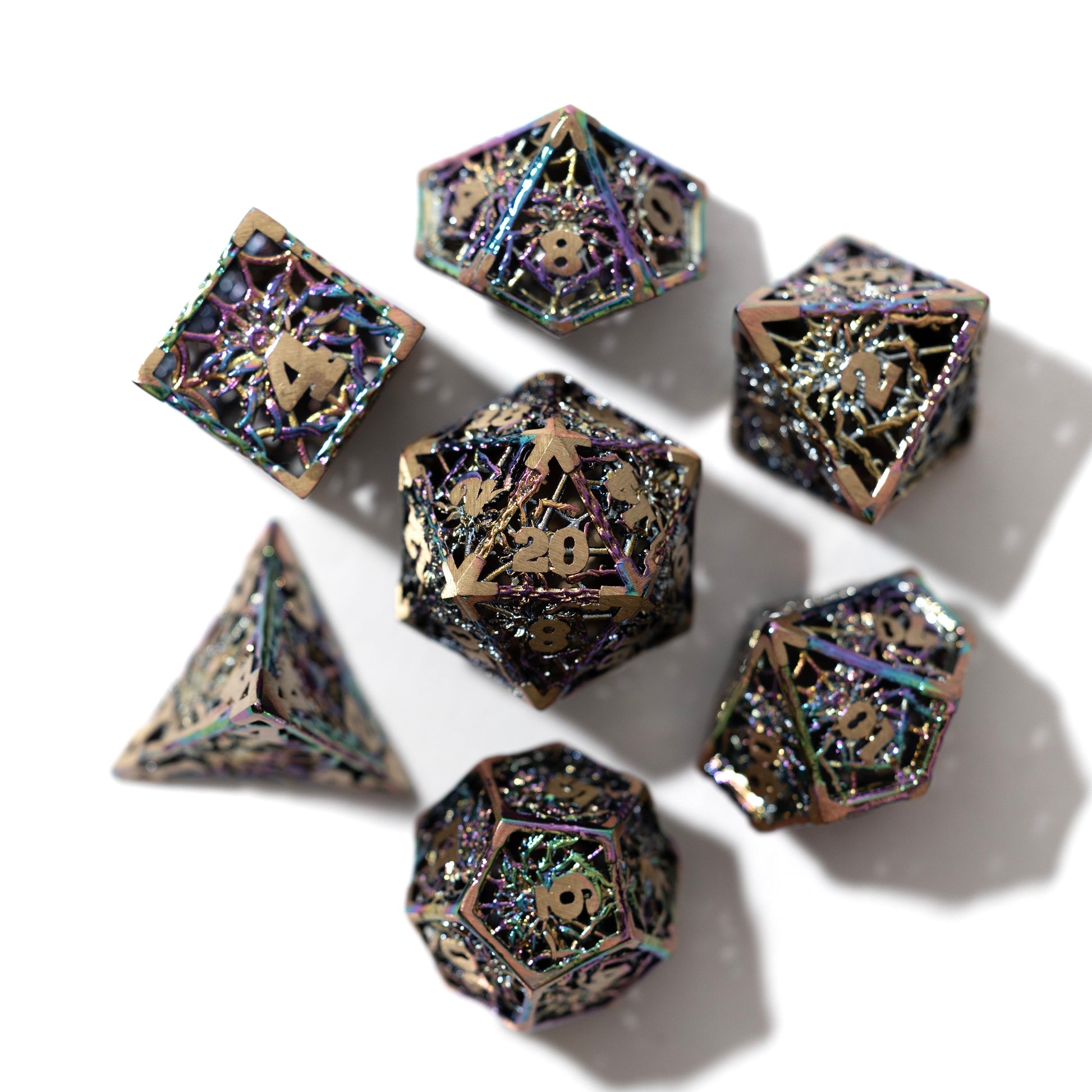 Shop Hollow Rainbow Spider at Dragonheart Dice