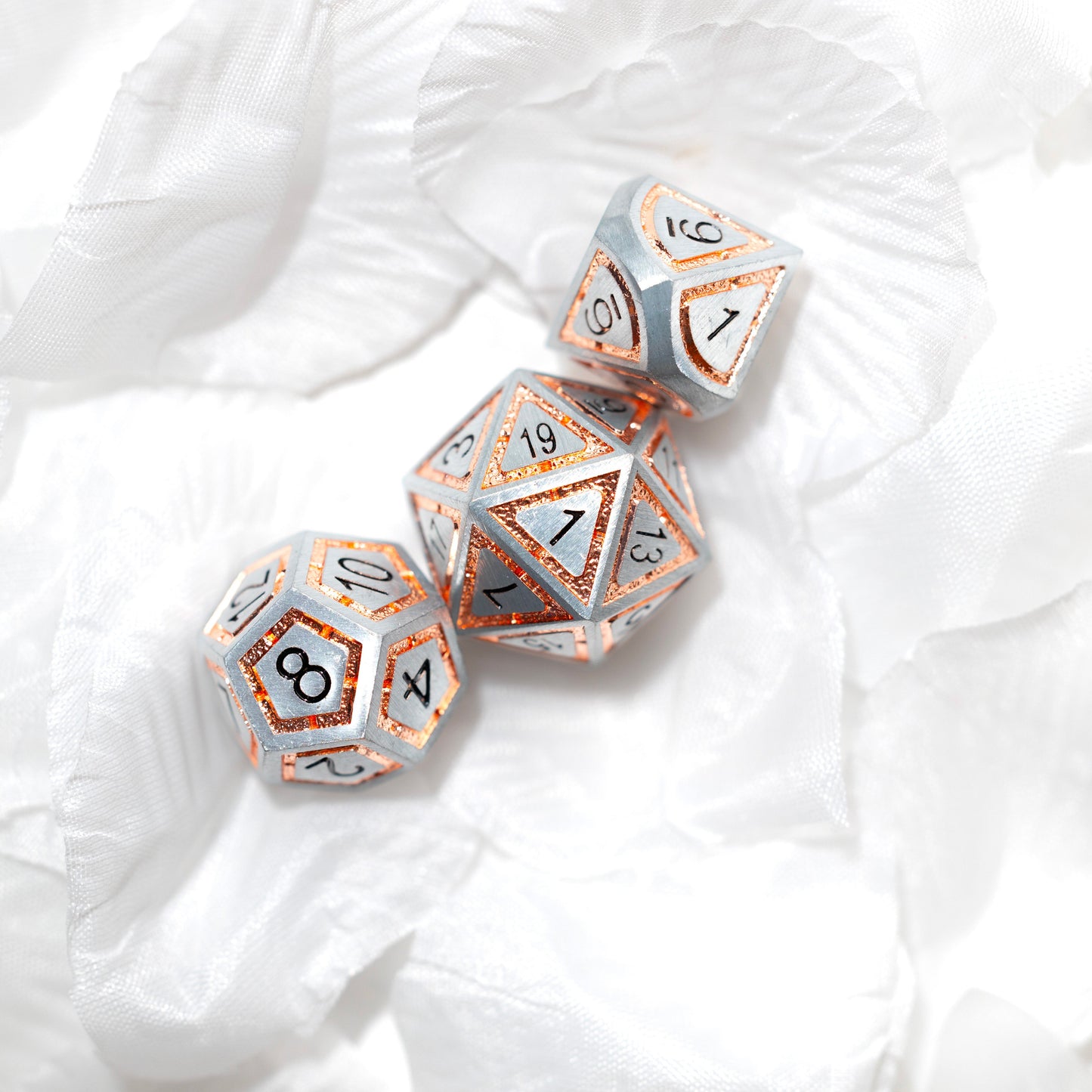 Shop Leyline  - Brushed Metal with Rose Gold at Dragonheart Dice